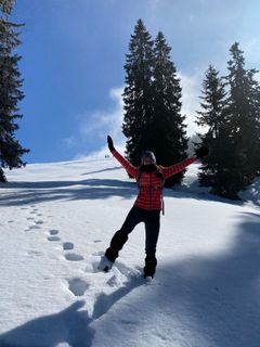Foto von Fabio Infanti entlang der Tour