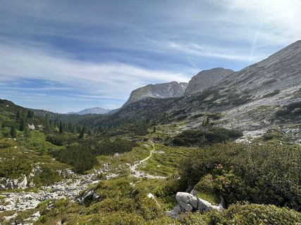 Foto de Norbert Herbig a lo largo del recorrido