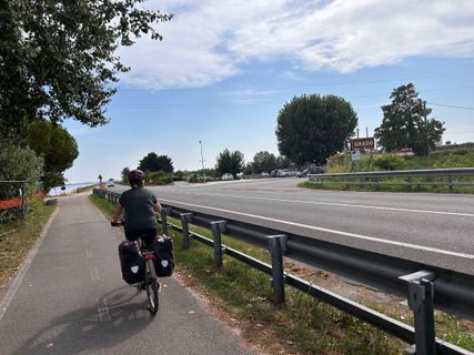 Foto de jml a lo largo del recorrido