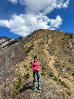 Foto von Fabio Infanti entlang der Tour