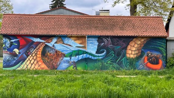 Foto de Norbert Herbig a lo largo del recorrido