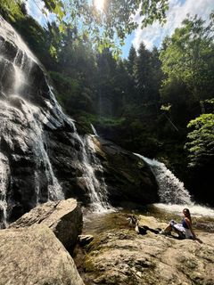 Foto von Toni Lerda entlang der Tour