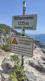 Foto von Michael entlang der Tour