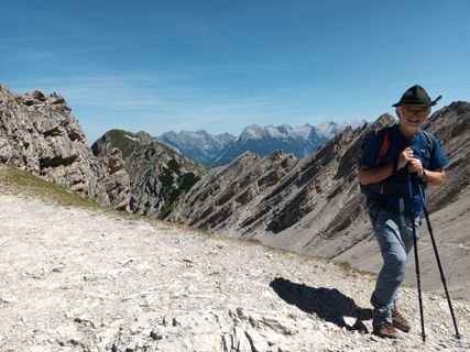 Foto von Gabriele Cucchi entlang der Tour