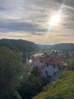 Foto von Jutta Loesenbeck entlang der Tour