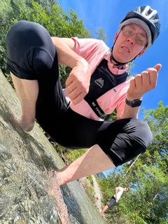 Foto von Florian Bogenberger entlang der Tour