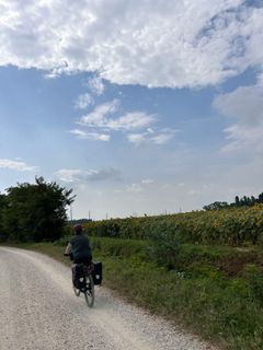 Foto de jml a lo largo del recorrido