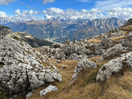 Foto de Andreas Mader a lo largo del recorrido