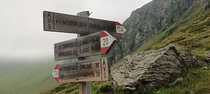 Photo de Gabriele Cucchi le long du parcours
