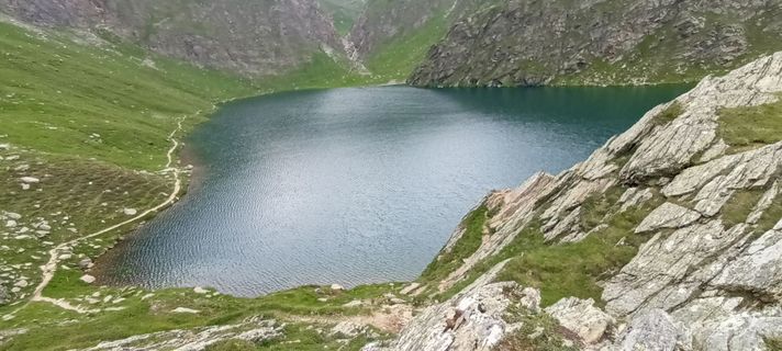 Foto von Gabriele Cucchi entlang der Tour