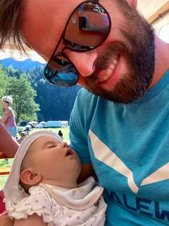 Foto von Fabio Infanti entlang der Tour