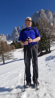 Foto de Harald a lo largo del recorrido