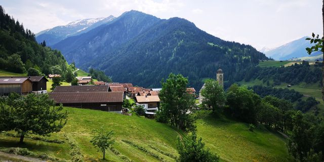 Foto von Claudia entlang der Tour