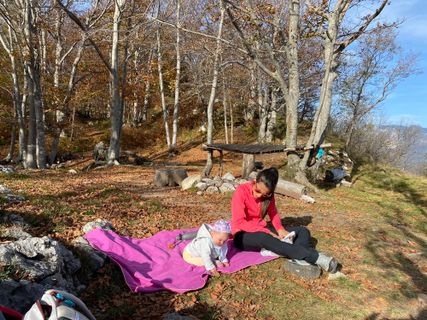 Foto von Fabio Infanti entlang der Tour