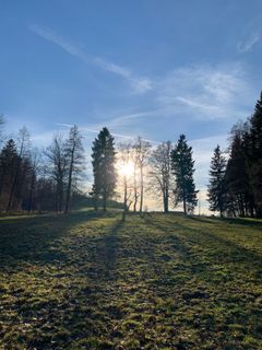 Photo de Kerstin Müller le long du parcours