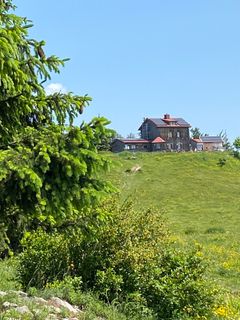 Photo de Erika Barth le long du parcours