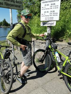 Foto von Bernd Schmitt entlang der Tour