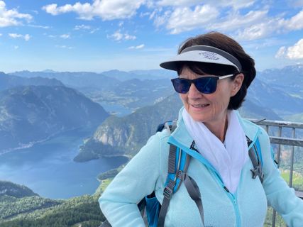 Foto von Michael Bauer entlang der Tour