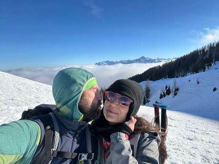 Foto von Fabio Infanti entlang der Tour
