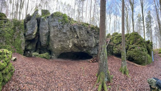 Foto de Norbert Herbig a lo largo del recorrido