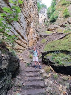 Zdjęcie z Jaap Rozeboom wzdłuż trasy