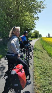 Foto von Bernd Schmitt entlang der Tour