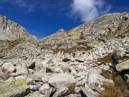 Zdjęcie z Norbert Herbig wzdłuż trasy