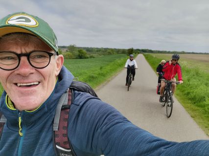 Foto von Bernd Schmitt entlang der Tour