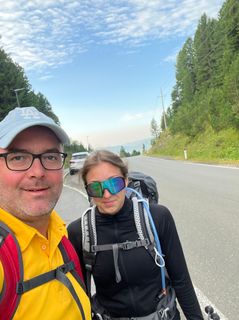 Fotografie z Thomas Huber na trase