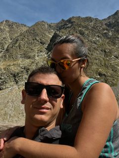 Foto von Toni Lerda entlang der Tour