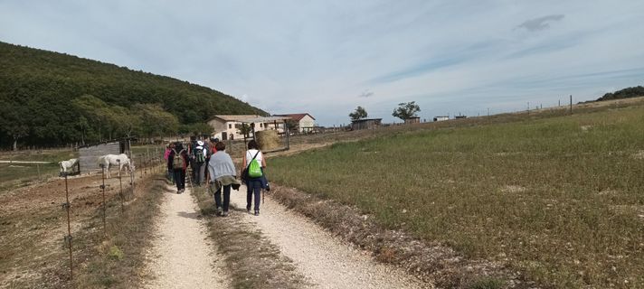 Foto von Gabriele Cucchi entlang der Tour