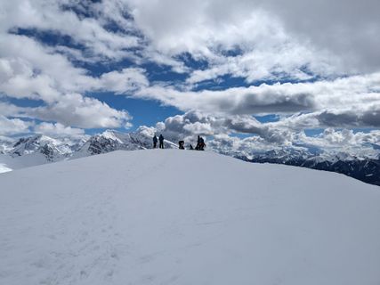 Foto de Andreas Schnur a lo largo del recorrido