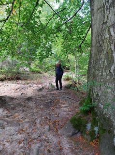 Photo de Jörg Rost le long du parcours