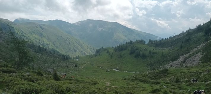 Foto von Gabriele Cucchi entlang der Tour