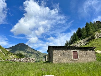 Photo de Toni Lerda le long du parcours