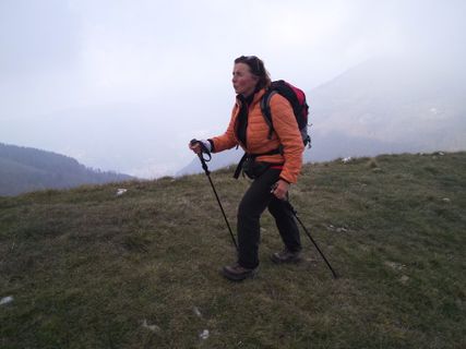 Zdjęcie z Ugo Rocca wzdłuż trasy