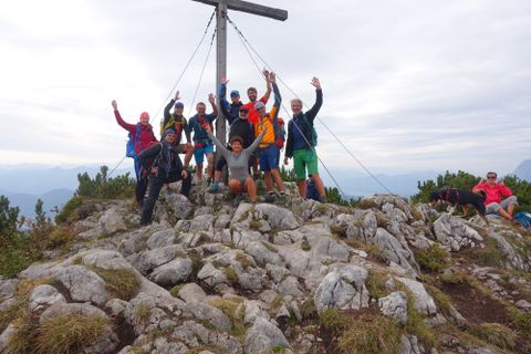 Foto von Johann Gehringer entlang der Tour