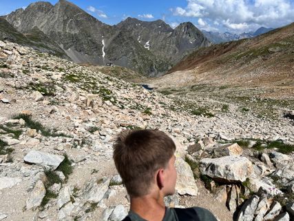 Foto de Berjan Arentsen a lo largo del recorrido