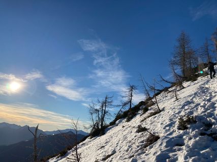 Foto von Mauro Stefanoni entlang der Tour