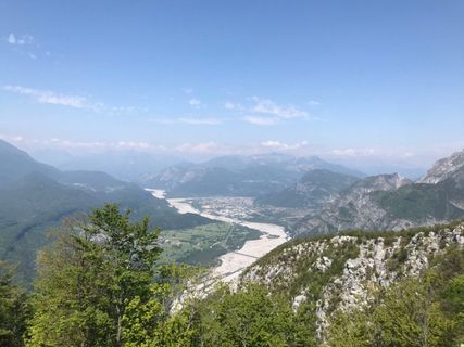 Foto von Fabio Infanti entlang der Tour