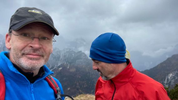 Foto von Dietmar Grilz entlang der Tour