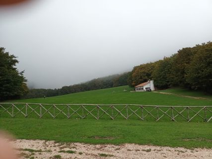 Photo de Gabriele Cucchi le long du parcours