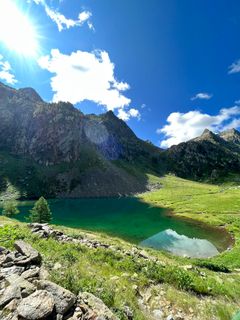 Photo de Toni Lerda le long du parcours