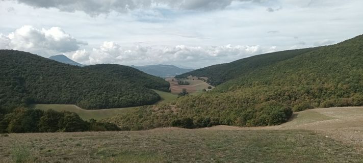 Foto von Gabriele Cucchi entlang der Tour