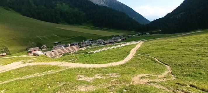 Foto von Gabriele Cucchi entlang der Tour
