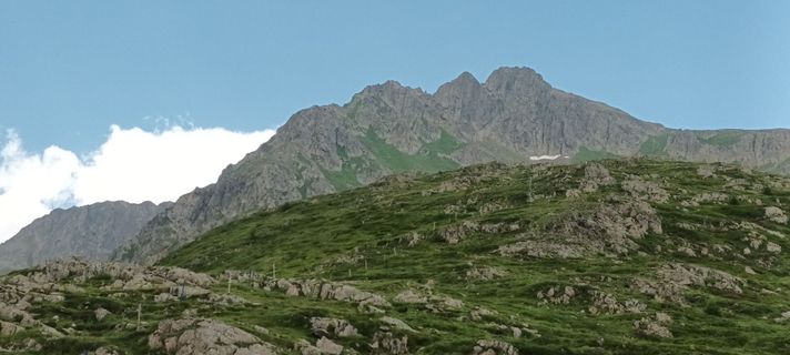 Foto von Gabriele Cucchi entlang der Tour