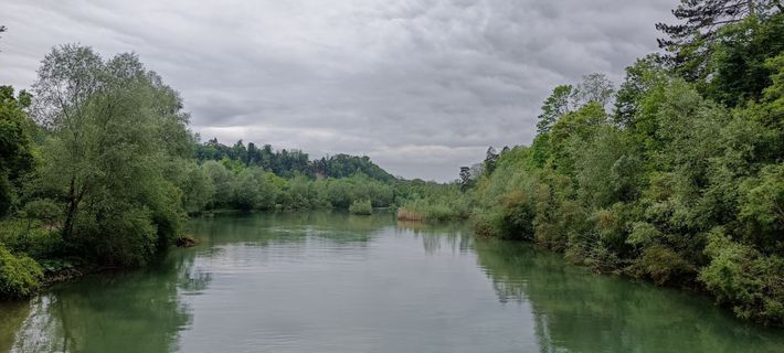 Photo de Anna le long du parcours