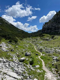 Foto von Michael Bauer entlang der Tour