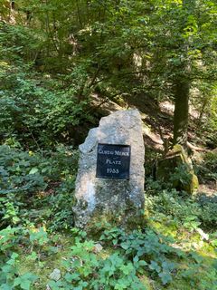Foto von Roger Blondeel entlang der Tour