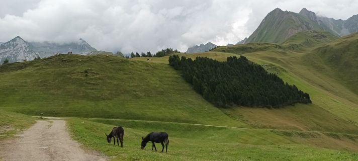 Foto de Gabriele Cucchi a lo largo del recorrido